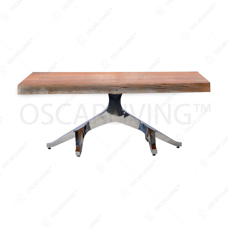 MEJA TAMU - COFFEE TABLE Meja Ruang Tamu Jati OLIV HSB Wax OLIV OSCARLIVING