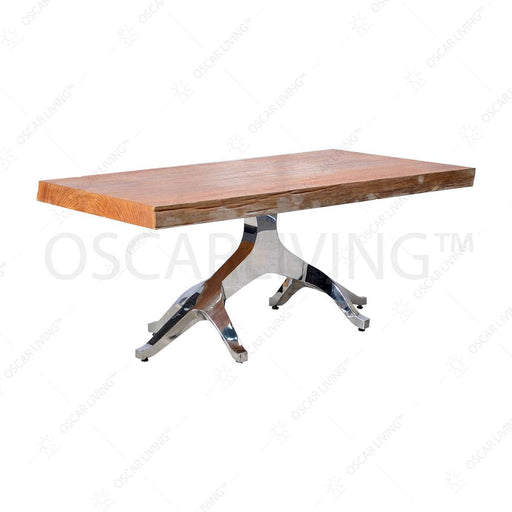 MEJA TAMU - COFFEE TABLE Meja Ruang Tamu Jati OLIV HSB Wax OLIV OSCARLIVING