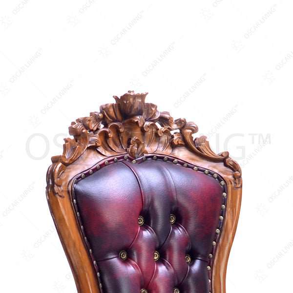 KURSI MAKAN - DINNING CHAIR Kursi Makan Jati OLIV Ganesha | Dinning Chair Classic Collection OLIV OSCARLIVING