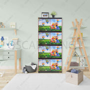 LEMARI PLASTIK - PLASTIC WARDROBE Lemari Plastik HK Plast Motif Pooh 4D HK PLAST OSCARLIVING
