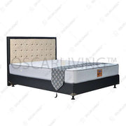 KASUR - SPRINGBED Kasur Springbed Hommy ALTA HB Victoria | Fullset Oreo HOMMY OSCARLIVING