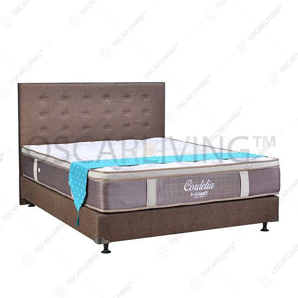 KASUR - SPRINGBED Kasur Springbed Hommy Cordelia PillowTop HB NYC | Fullset HOMMY OSCARLIVING