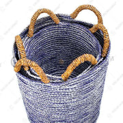 KERANJANG ANYAM Keranjang Anyam Woven Dengan Pegangan OLIV OLIV OSCARLIVING