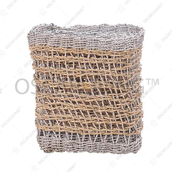 KERANJANG ANYAM Keranjang Anyam Kombinasi Tanpa Pegangan OLIV OLIV OSCARLIVING