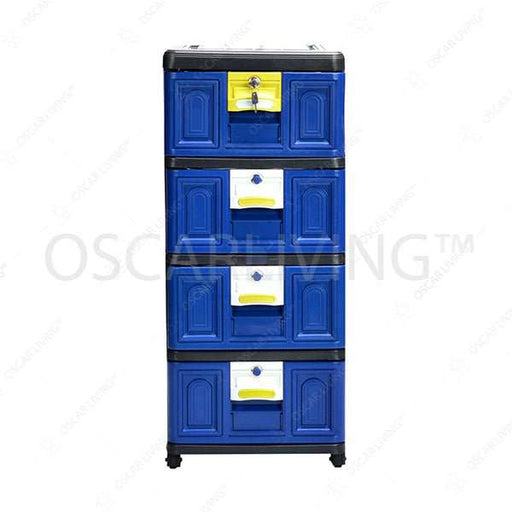 LEMARI PLASTIK - PLASTIC WARDROBE Lemari Plastik Laci Kingstar KSB Series KINGSTAR OSCARLIVING