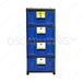 LEMARI PLASTIK - PLASTIC WARDROBE Lemari Plastik Laci Kingstar KSB Series KINGSTAR OSCARLIVING