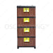 LEMARI PLASTIK - PLASTIC WARDROBE Lemari Plastik Laci Kingstar KSB Series KINGSTAR OSCARLIVING