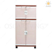 LEMARI PLASTIK - PLASTIC WARDROBE Lemari Plastik Kingstar Mocca KSM Series KINGSTAR OSCARLIVING