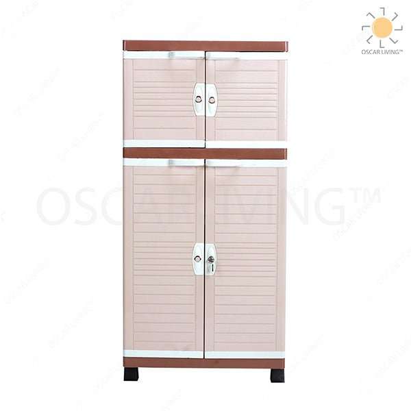 LEMARI PLASTIK - PLASTIC WARDROBE Lemari Plastik Kingstar Mocca KSM Series KINGSTAR OSCARLIVING