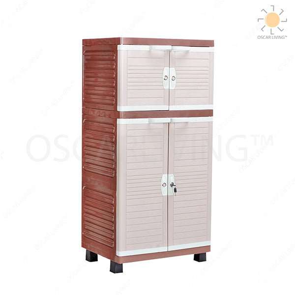 LEMARI PLASTIK - PLASTIC WARDROBE Lemari Plastik Kingstar Mocca KSM Series KINGSTAR OSCARLIVING