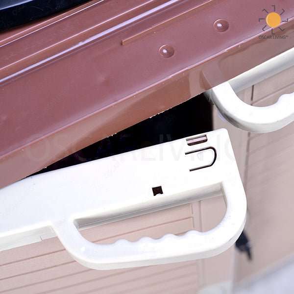 LEMARI PLASTIK - PLASTIC WARDROBE Lemari Plastik Kingstar Mocca KSM Series KINGSTAR OSCARLIVING