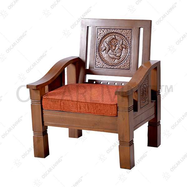 KURSI KAYU Kursi Kayu OLIV Flamboyan Sokip OLC OLIV OSCARLIVING