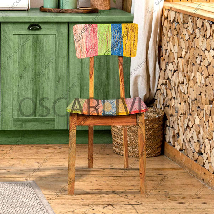 KURSI MAKAN - DINNING CHAIR Kursi Makan Trump OLIV - Teak Wood | Dinning Chair OLIV OSCARLIVING