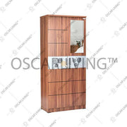 Lemari Pakaian Lemari pakaian 2 Pintu Cermin LPC722 HARMONY SUPER FURNITURE OSCARLIVING