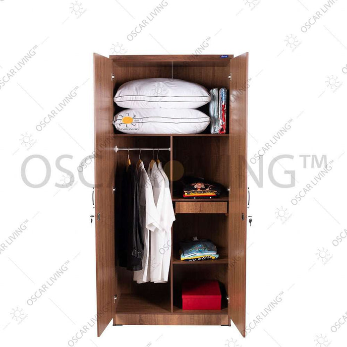 Lemari Pakaian Lemari Pakaian Olympic 2 Pintu Cermin OLYMPIC OSCARLIVING