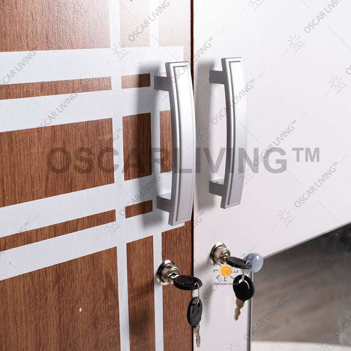 Lemari Pakaian Lemari Pakaian Olympic 2 Pintu Cermin OLYMPIC OSCARLIVING