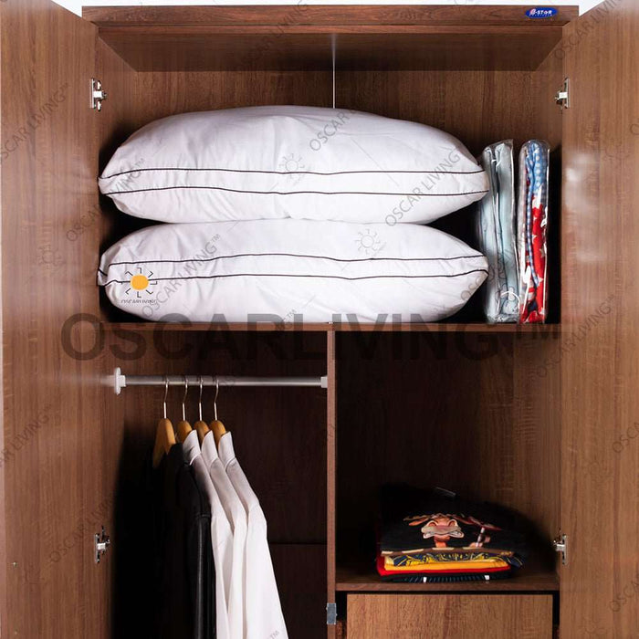 Lemari Pakaian Lemari Pakaian Olympic 2 Pintu Cermin OLYMPIC OSCARLIVING