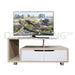 MEJA TV - TV STAND Meja TV Minimalis Lunar LVR126 Partikel OAK LUNAR OSCARLIVING