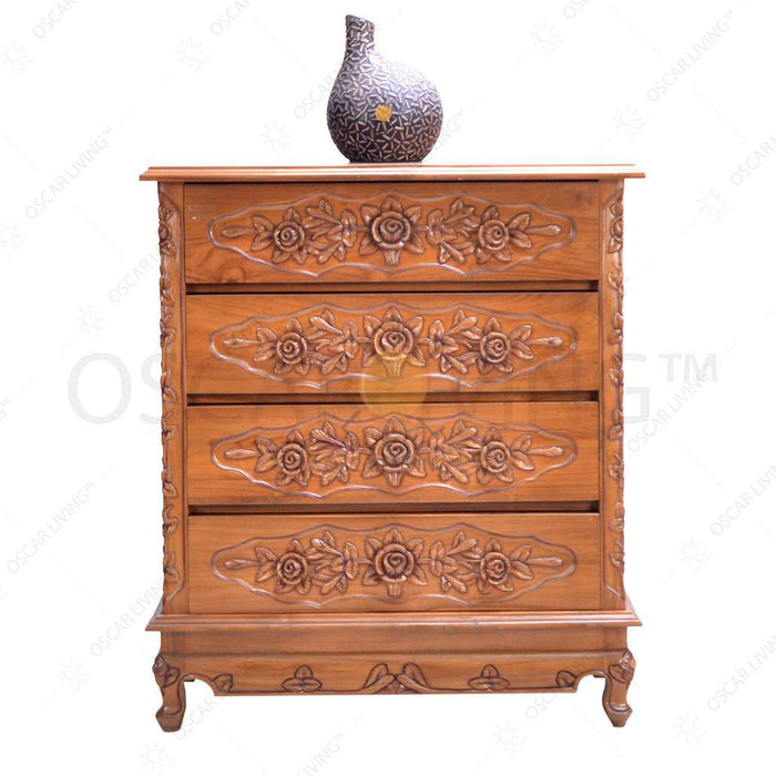 Drawer Cabinet Drawer Serbaguna OLIV Istana Amelia Mawar 4L OLIV OSCARLIVING