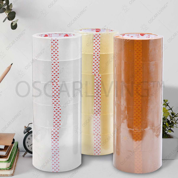 LAKBAN - TAPE Lakban Packing Archiplast Super Rekat Trust - Isi 6 roll ARCHIPLAST OSCARLIVING