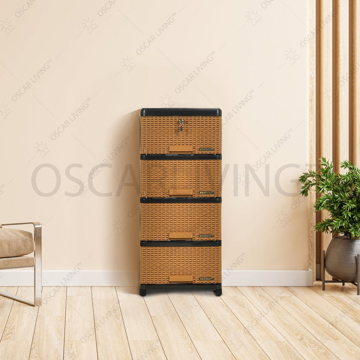 LEMARI PLASTIK - PLASTIC WARDROBE Lemari Plastik Laci Napolly Contac NAPOLLY OSCARLIVING