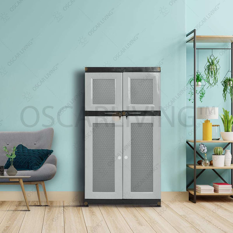 LEMARI PLASTIK - PLASTIC WARDROBE Lemari Plastik Gantung Tabitha Cortez LPS GT TABITHA OSCARLIVING