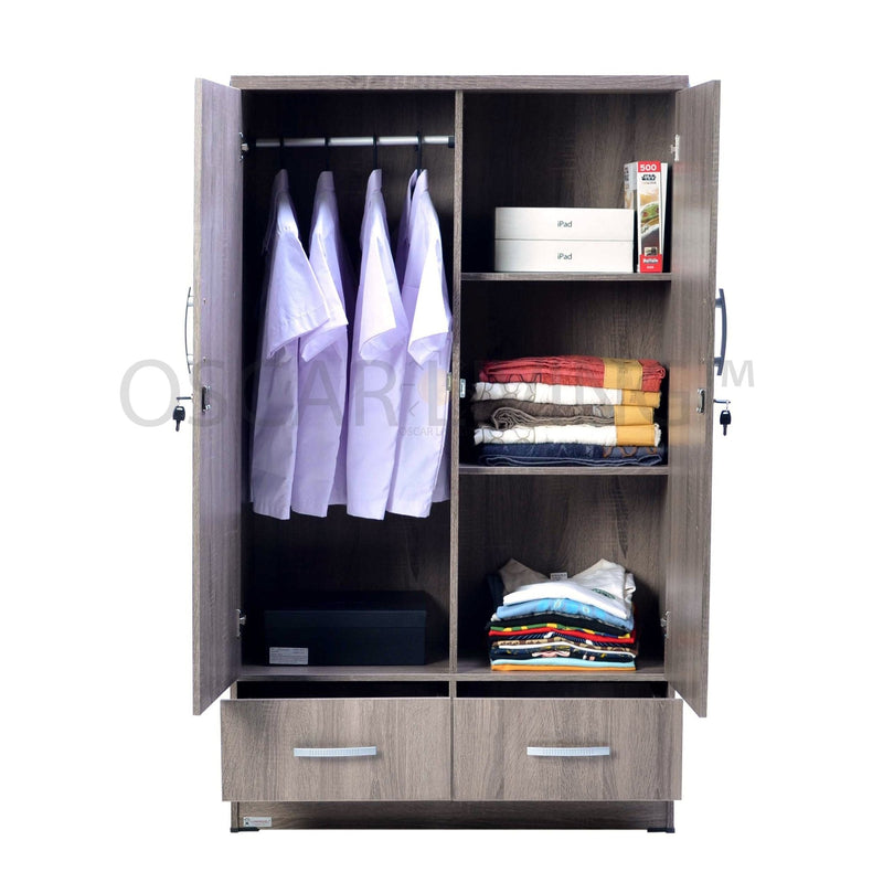 LEMARI PAKAIAN - WARDROBE Lemari Pakaian Anak Lunar BL02 LUNAR OSCARLIVING