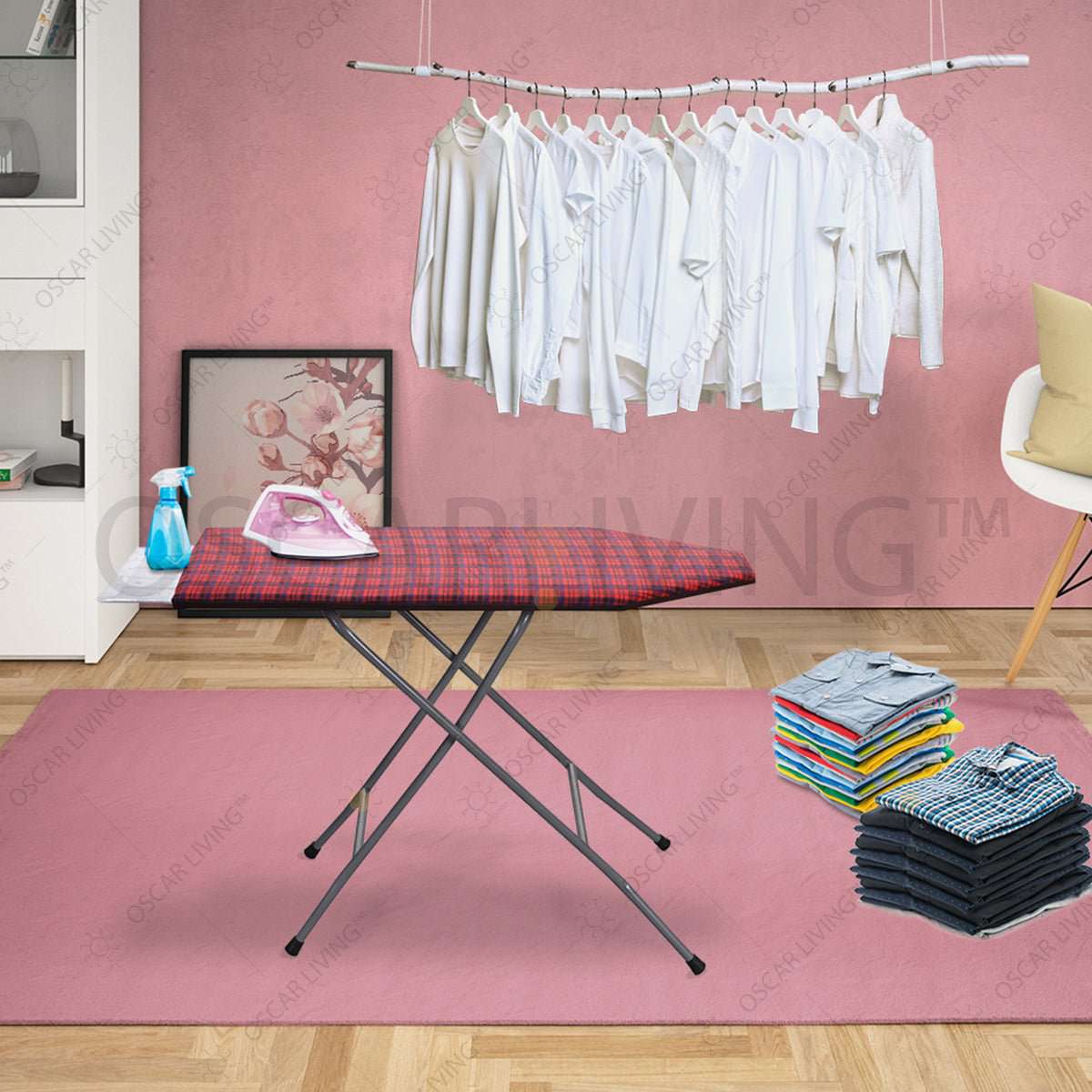 Ironing Table Iron Frame MAMAMIA Pattern - OSCARLIVING!