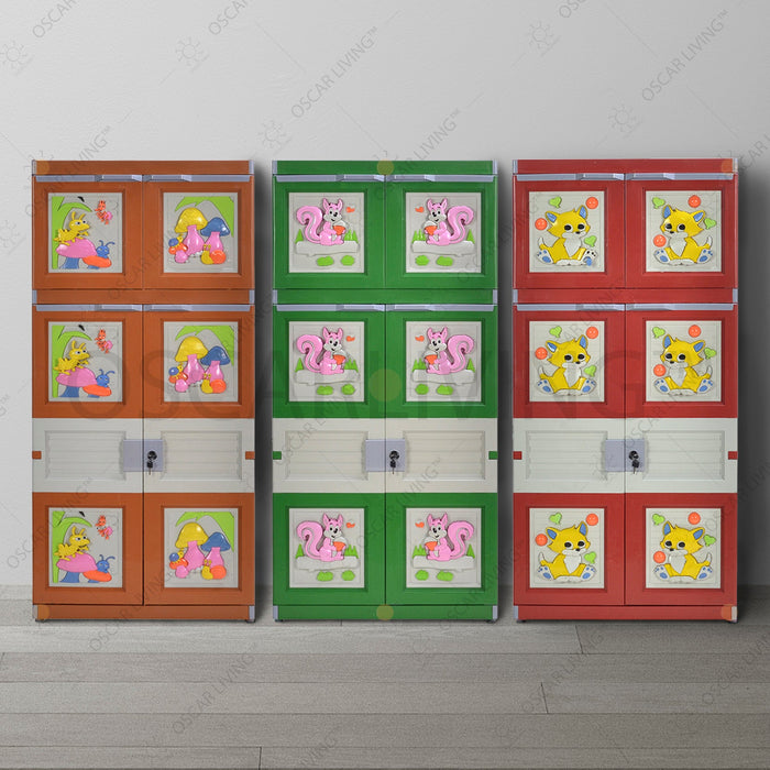 LEMARI PLASTIK - PLASTIC WARDROBE Lemari Plastik Miami Gantung | Plastic Wardrobe MIAMI OSCARLIVING