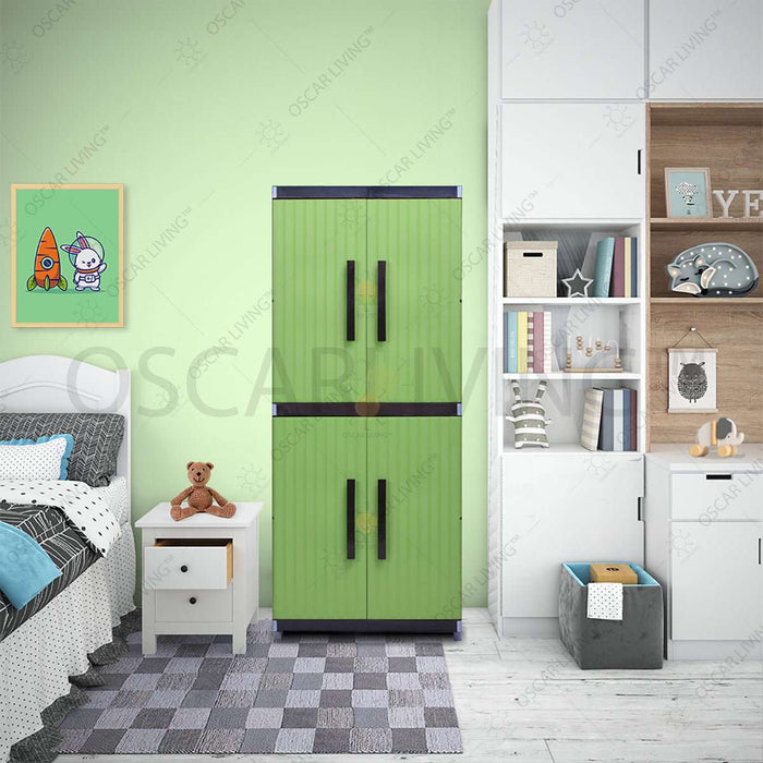 LEMARI PLASTIK - PLASTIC WARDROBE Lemari Plastik Miami Orlando Premium 4 Susun | Plastic Wardrobe MIAMI OSCARLIVING