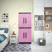 LEMARI PLASTIK - PLASTIC WARDROBE Lemari Plastik Miami Orlando Premium 4 Susun | Plastic Wardrobe MIAMI OSCARLIVING