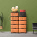 LEMARI PLASTIK - PLASTIC WARDROBE Lemari Plastik Miami Laci Milaci Motif Rattan MIAMI OSCARLIVING