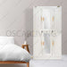 LEMARI PLASTIK - PLASTIC WARDROBE Lemari Plastik Napolly Cabro388 + Kaca | Plastic Wardrobe NAPOLLY OSCARLIVING