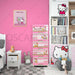LEMARI PLASTIK - PLASTIC WARDROBE Lemari Plastik Napolly SFC2 Motif Helokity | Plastic Wardrobe NAPOLLY OSCARLIVING