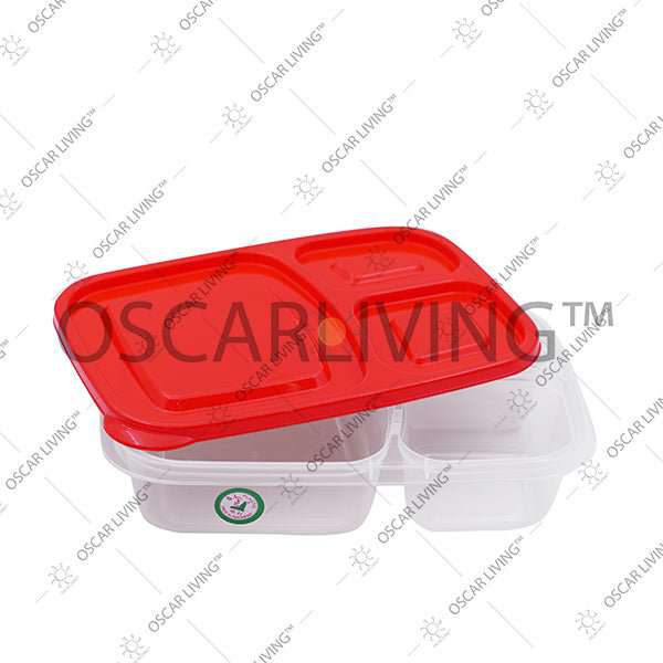 KOTAK MAKAN Tempat Makan SL Plastik Large Bentoo Lunch Box | Lunch Box Bentoo SL PLASTIC OSCARLIVING