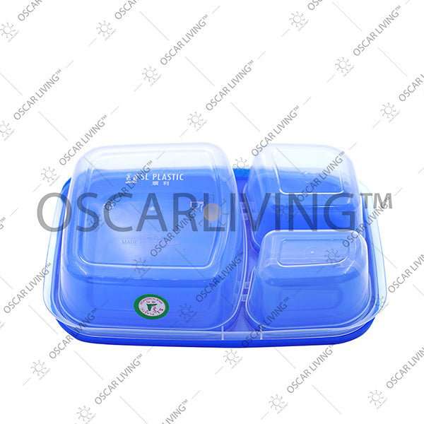 KOTAK MAKAN Tempat Makan SL Plastik Large Bentoo Lunch Box | Lunch Box Bentoo SL PLASTIC OSCARLIVING