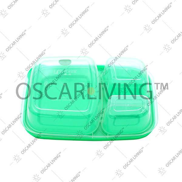 KOTAK MAKAN Tempat Makan SL Plastik Large Bentoo Lunch Box | Lunch Box Bentoo SL PLASTIC OSCARLIVING