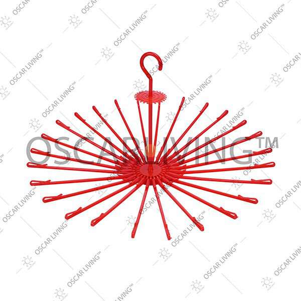 JEMURAN PAKAIAN - CLOTHING LINE Jemuran Pakaian Bayi Plastik SL Plastik 26 Stick Double Klip SL PLASTIC OSCARLIVING