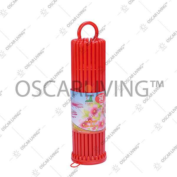 JEMURAN PAKAIAN - CLOTHING LINE Jemuran Pakaian Bayi Plastik SL Plastik 26 Stick Double Klip SL PLASTIC OSCARLIVING