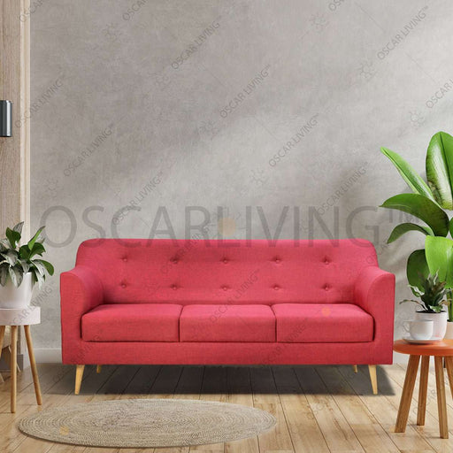 SOFA Sofa Tamu Minimalis OLC OLIV Retro 3 Seater OLIV OSCARLIVING