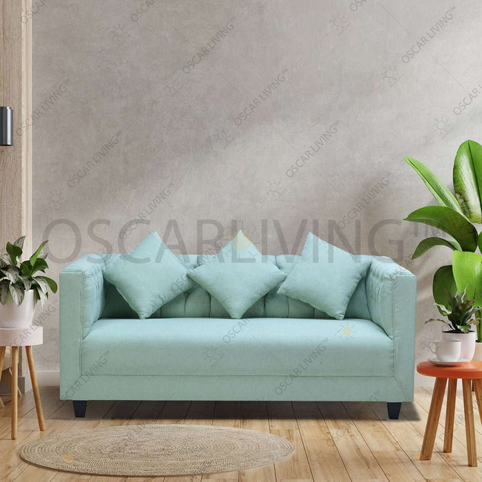 SOFA OLC OLIV Sofa Tamu 3 Seater Sofa Turquoise Minimalis OLIV OSCARLIVING