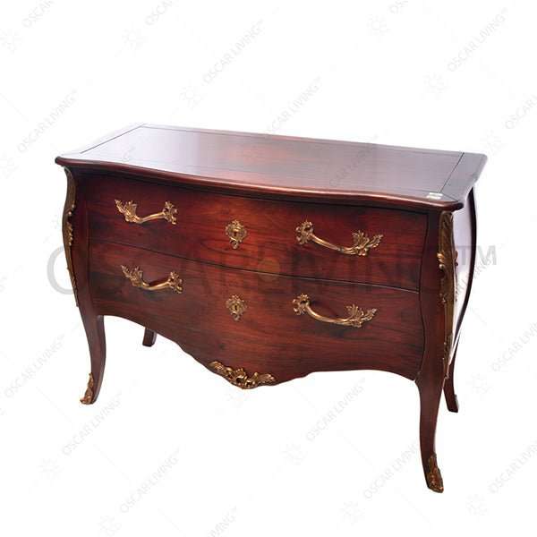 Drawer Cabinet Laci Penyimpanan Mahogani OLIV Ritz Bella | Drawer Classic Collection OLIV OSCARLIVING