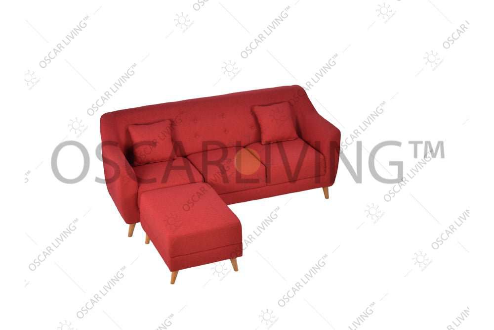 SOFA Sofa Tamu Minimalis OLC OLIV L Rose OLIV OSCARLIVING
