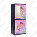 LEMARI PLASTIK - PLASTIC WARDROBE Lemari Plastik Sinbak Rak 4 Susun Motif | Plastic Wardrobe SINBAK OSCARLIVING