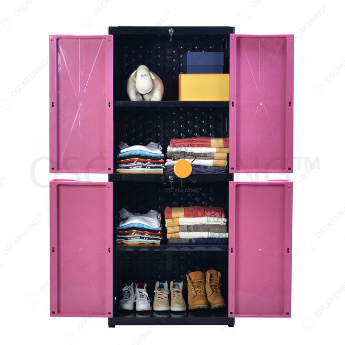 LEMARI PLASTIK - PLASTIC WARDROBE Lemari Plastik Sinbak Motif Princess | Plastic Wardrobe SINBAK OSCARLIVING