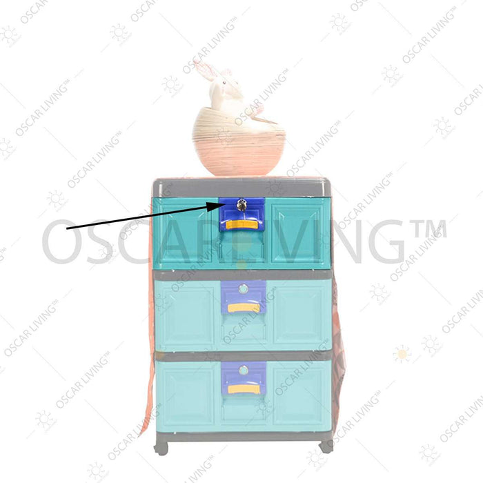 sparepart Penampang depan Laci Napolly STB dengan Kunci OLIV OSCARLIVING