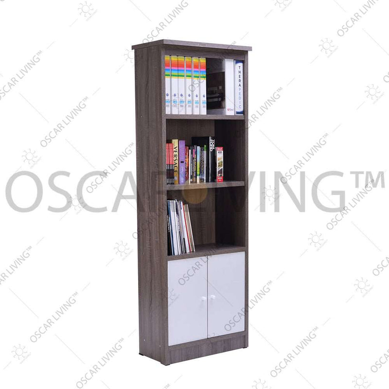 Lemari Arsip & Rak Arsip Romaro RB04 Lemari Arsip Sonoma Oak | Rak Buku Serbaguna ROMARO OSCARLIVING