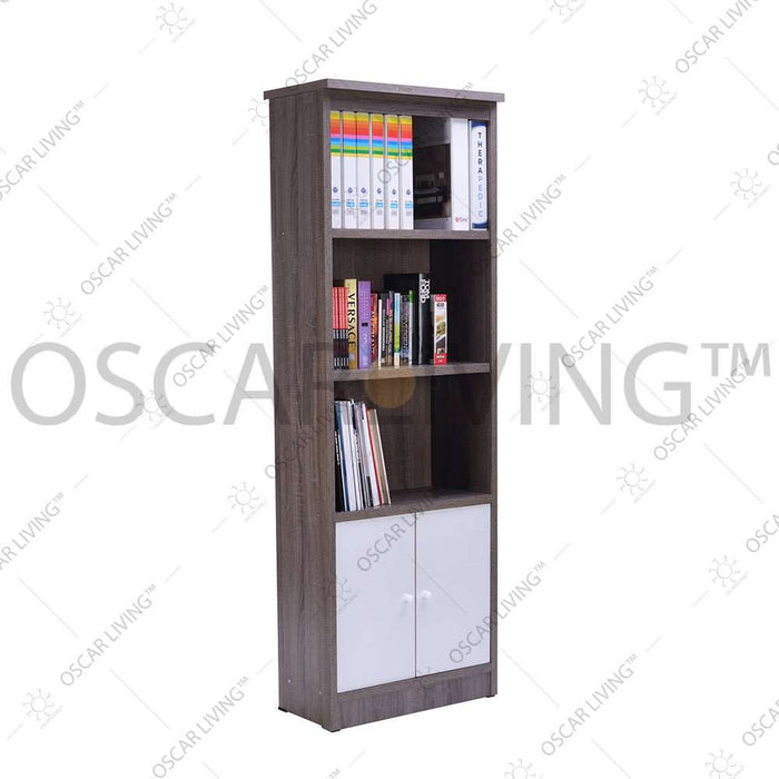 Lemari Arsip & Rak Arsip Romaro RB04 Lemari Arsip Sonoma Oak | Rak Buku Serbaguna ROMARO OSCARLIVING