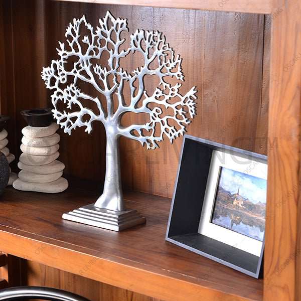 Bookself Rak Buku Mahogani OLIV RBS Hasibuan 4SSN | Bookshelf OLIV OSCARLIVING