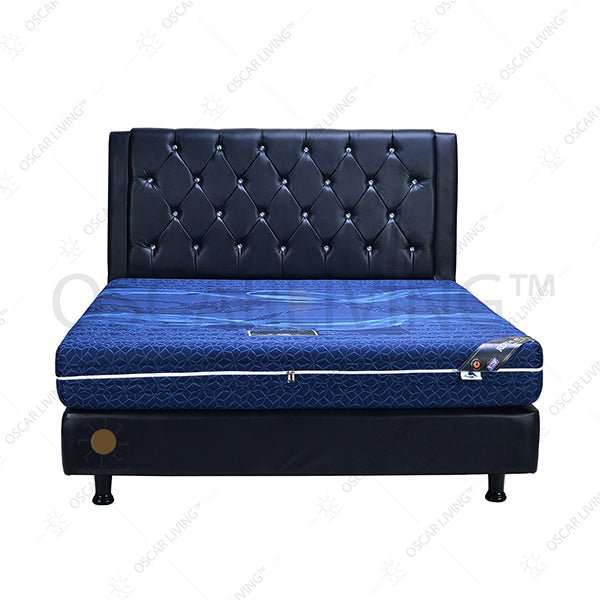 KASUR - SPRINGBED Kasur Busa Royal Foam Prestige HB Premium Oxford | Fullset Oreo ROYAL FOAM OSCARLIVING